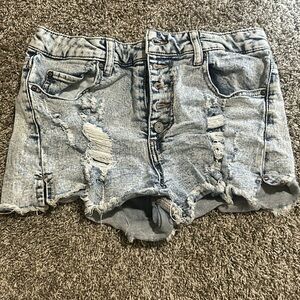 Indigo Rein Jean Shorts